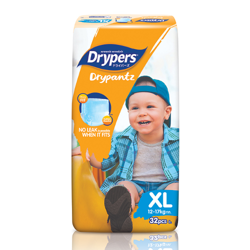 Drypers Drypants Size X-Large (12 - 17 kgs) - Drypers SA